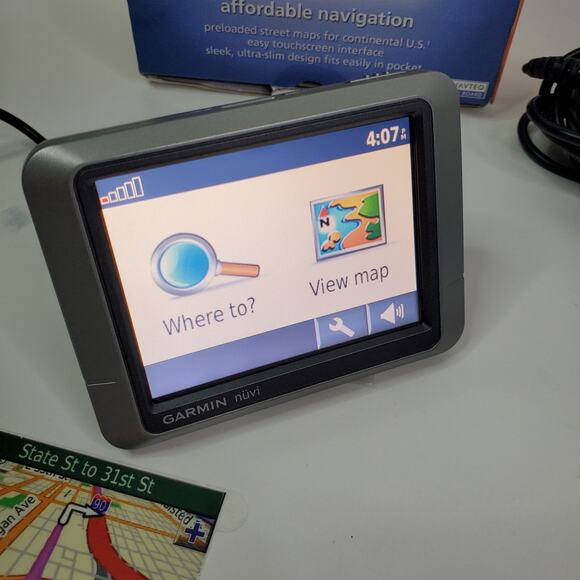 Garmin Nuvi 200 GPS City Navigation - Open Box - Picture 9 of 9